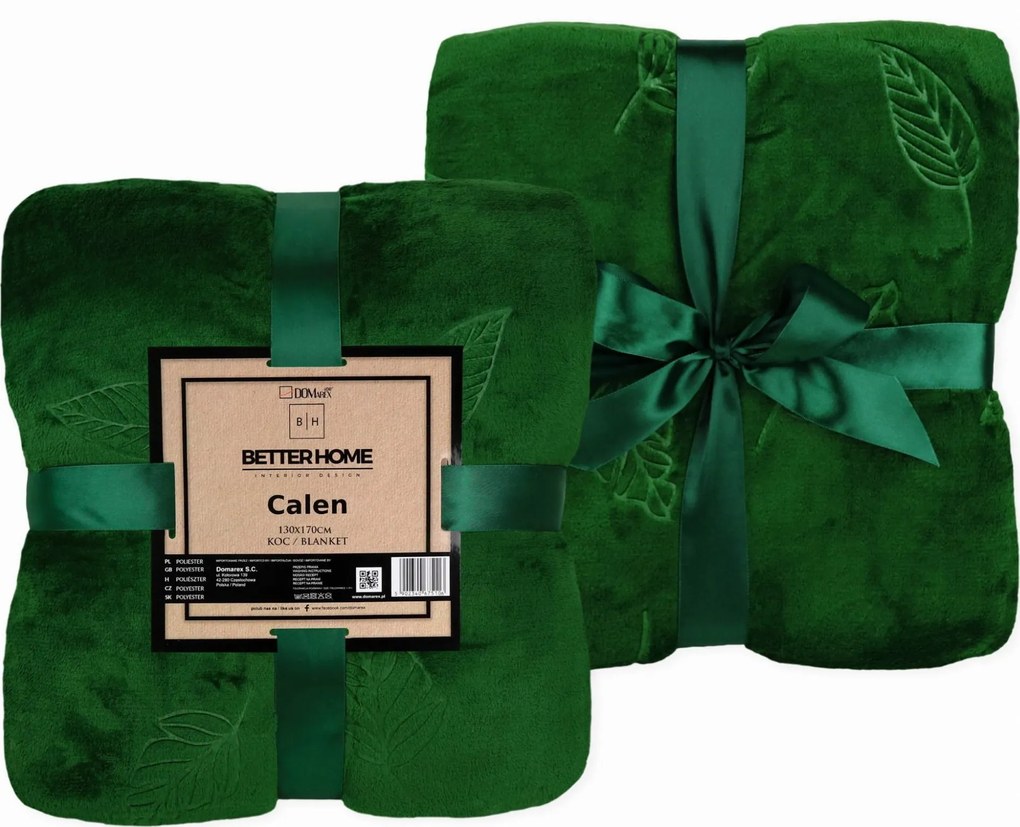 Deka prehoz CALEN 130x170 cm - zelená
