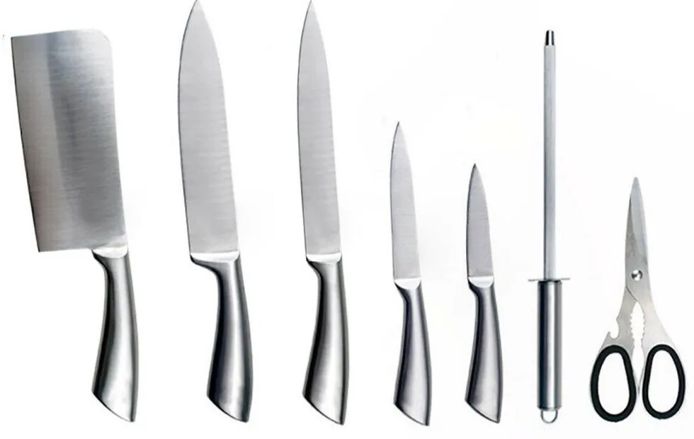 8- dielna sada nožov so stojanom