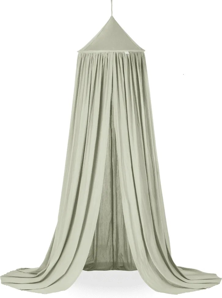 Baldachýn bavlnený púštne zelená