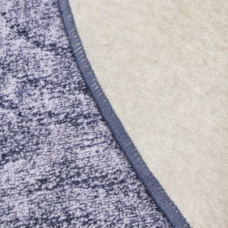 AladinWorld Expres, Kusový koberec Scroll šedý kruh, 200x200 (priemer) kruh, šedá, obývacia izba