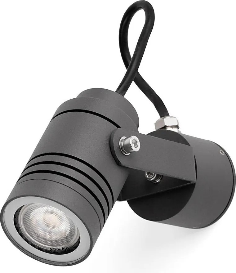 FARO 70260 - Vonkajšie nástenné svietidlo LIT 1xGU10/8W/230V IP54