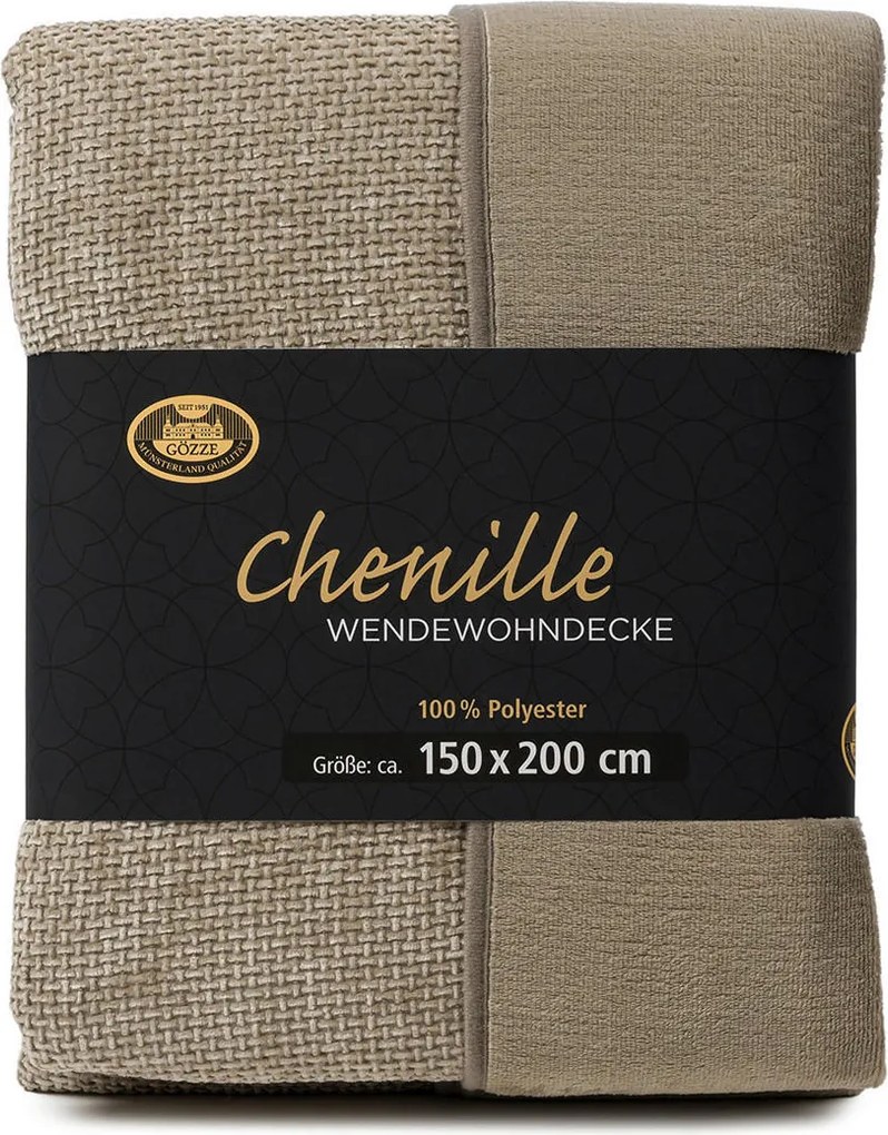 XXXLutz DOMÁCA DEKA, 150/200 cm Novel - Textil do domácnosti - 004118084103