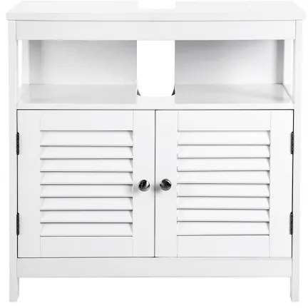 Biela kúpeľňová skrinka EIKE