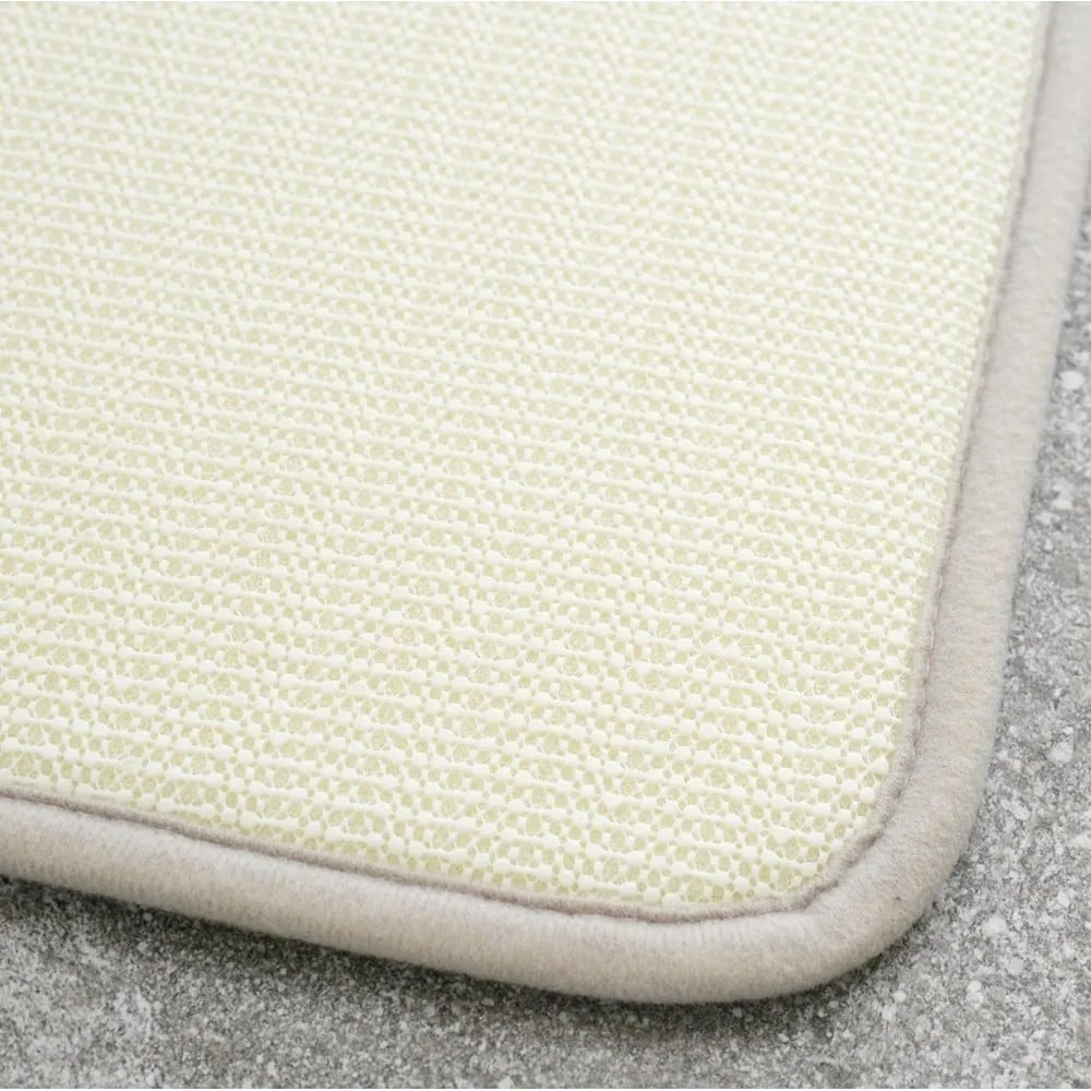 Béžové WC kúpeľňové predložky z pamäťovej peny v súprave 2 ks 50x80 cm Anti-Bacterial – Catherine Lansfield