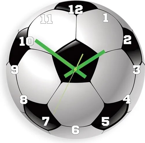 Moderné nástenné hodiny FOOTBALL
