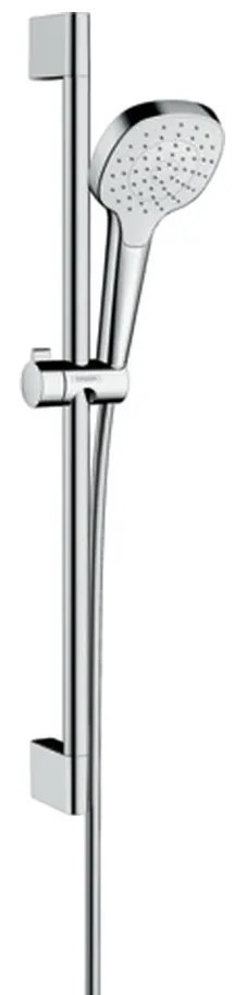 Hansgrohe Croma Select E, sprchová sada 1jet so sprchovou tyčou 65 cm, biela/chrómová, HAN-26584400