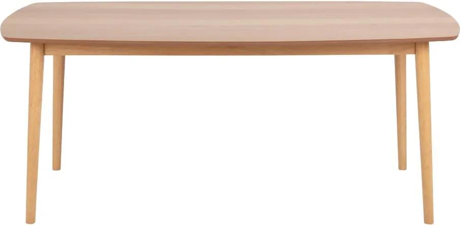 Hnedý jedálenský stôl Actona Hastings, 180 x 90 cm