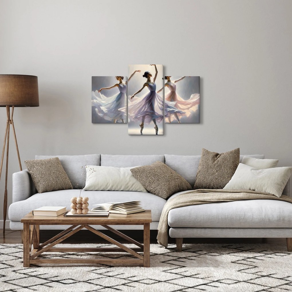 Obraz - Tri baletky (90x60 cm)