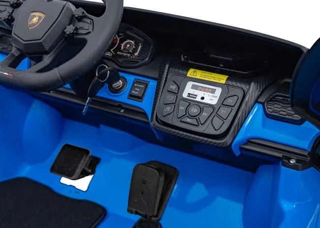Elektrické autíčko Lamborghini Revuelto XL STRONG modré