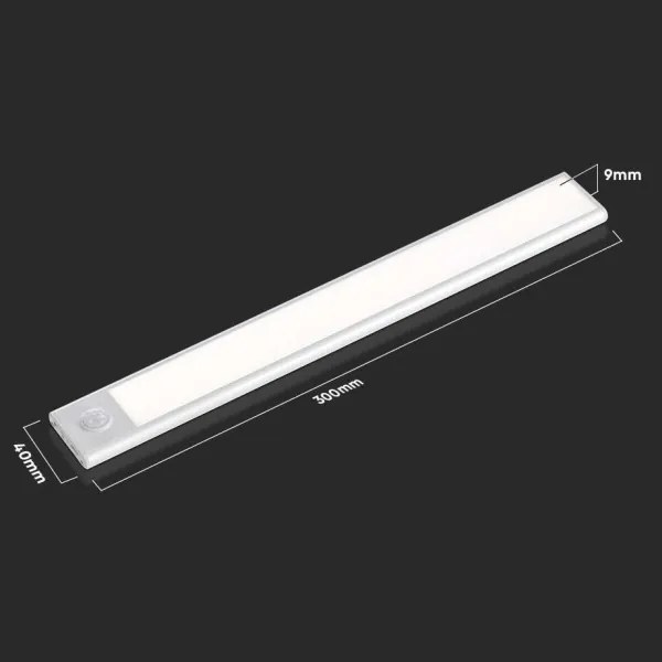 LED podlinkové svietidlo so senzorom LED/1,5W/5V 1500 mAh 3000K