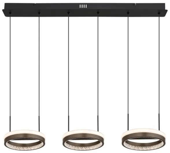 Globo 67179H2 - LED luster na lankách DELLA LED/40W/230V 3000/4000/6000K