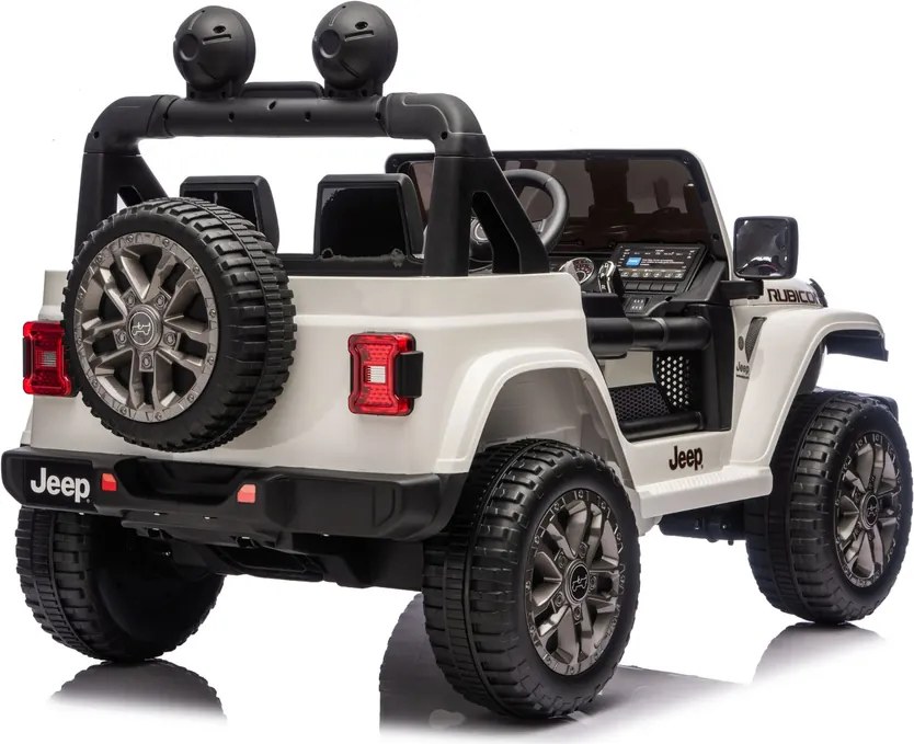 LEAN CARS Batéria pre vozidlá Jeep Rubicon 4x4 DK-JWR556 4x200W 24V biela