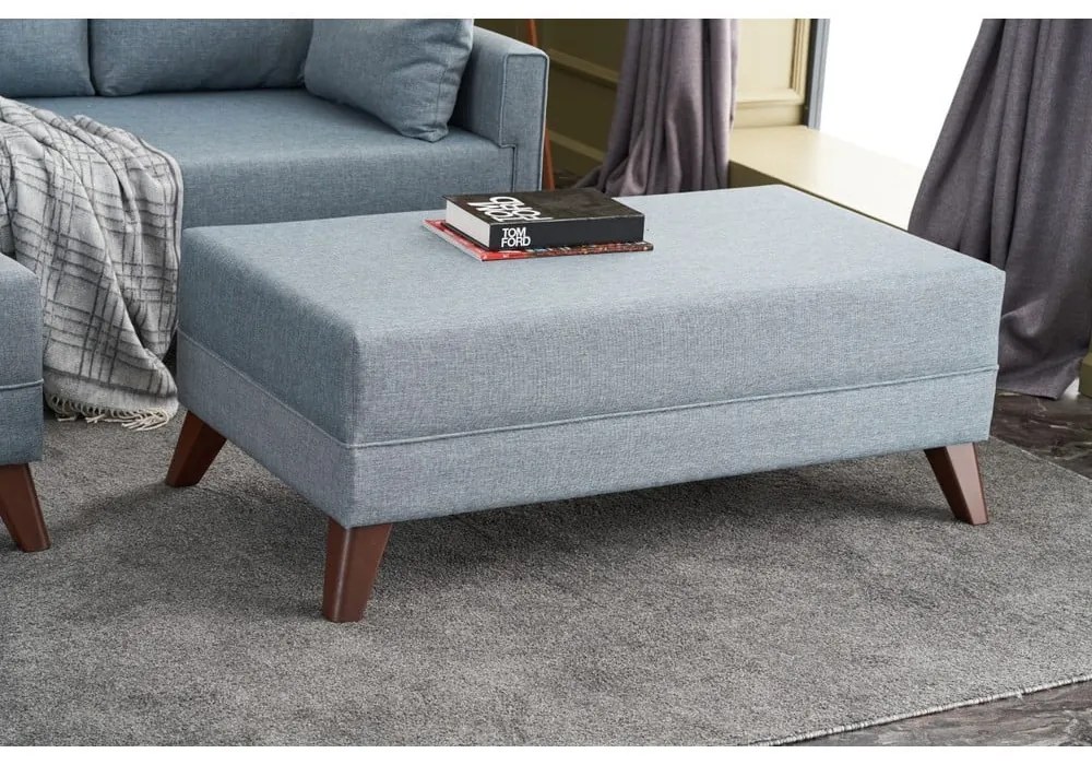 Svetlomodrá rohová pohovka (ľavý roh) Bella – Balcab Home