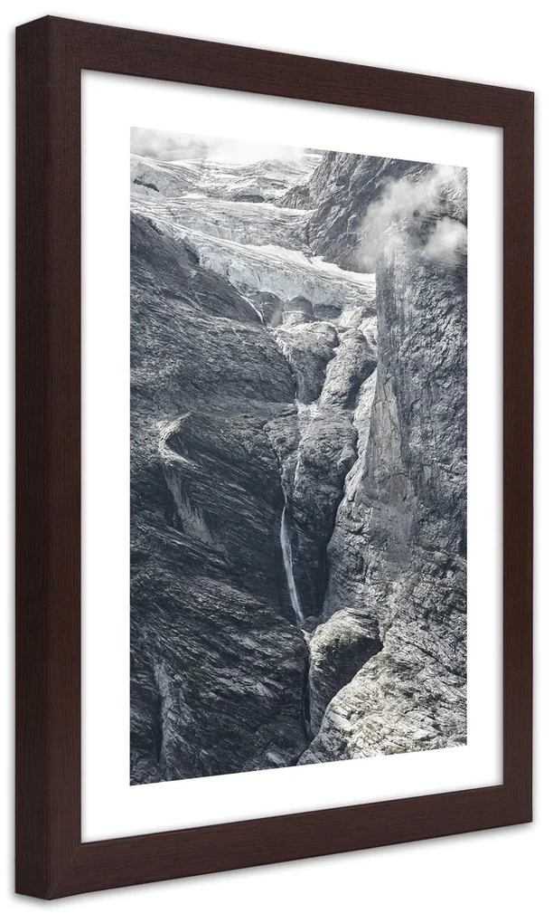 Gario Plagát Pohľad na skaly Farba rámu: Bez rámu, Rozmery: 30 x 45 cm