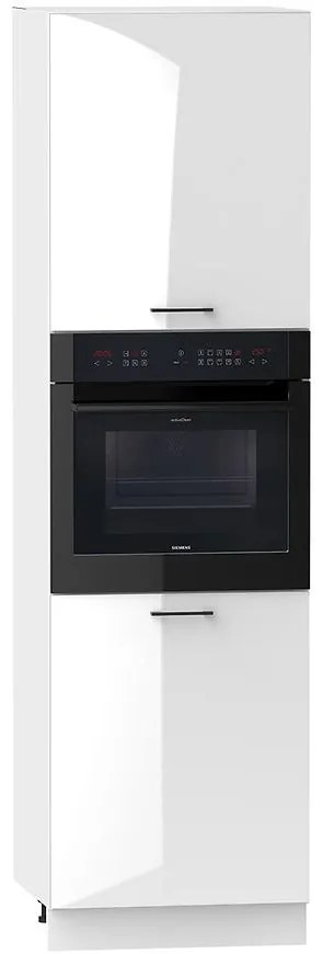 Kuchynská skrinka Oscar D60pk 2133 Pl biely lesk/biela
