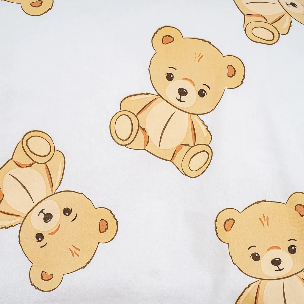 4Home Bavlnené obliečky Teddies, 140 x 200 cm, 70 x 90 cm