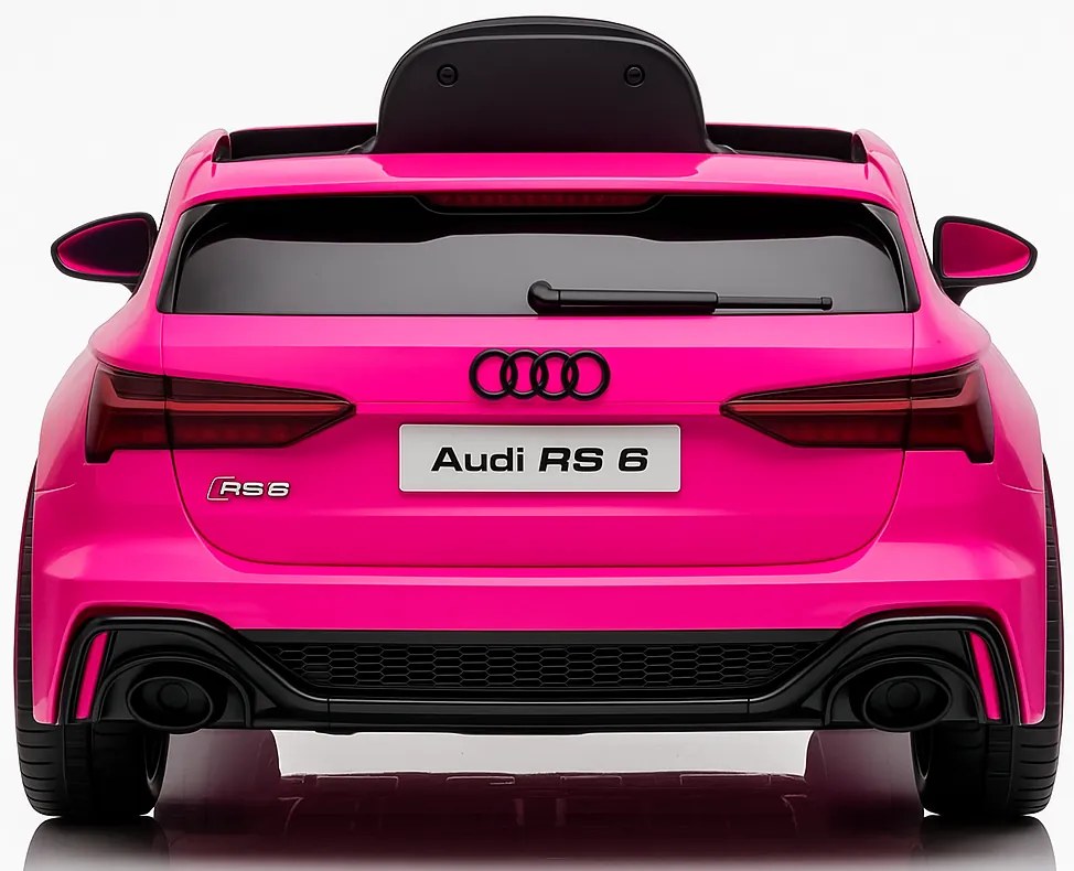 Elektrické autíčko Audi RS 6 ružové