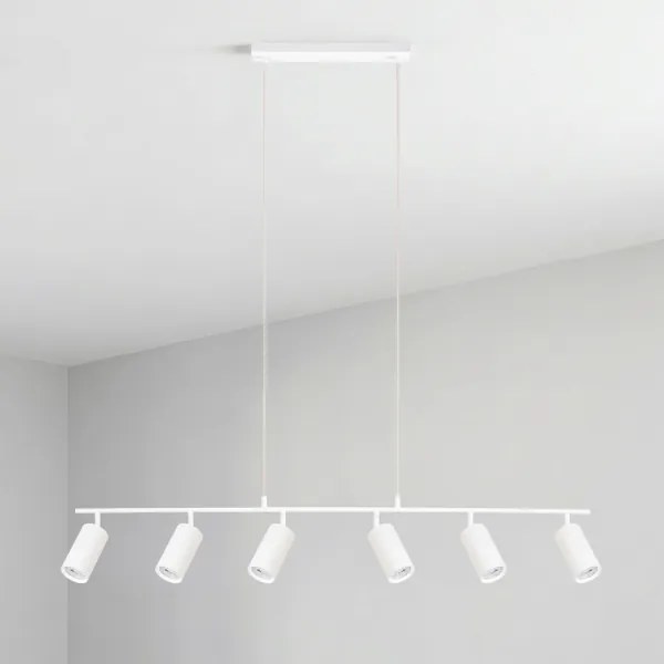 BRILAGI - Luster na lanku SELE 6xGU10/30W/230V biela
