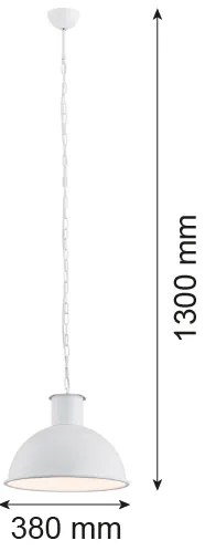 Argon 3193 - Luster EUFRAT 1xE27/60W/230V