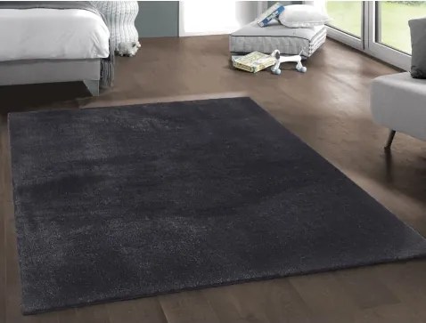 Koberec Loft 120x170 cm, čierny%