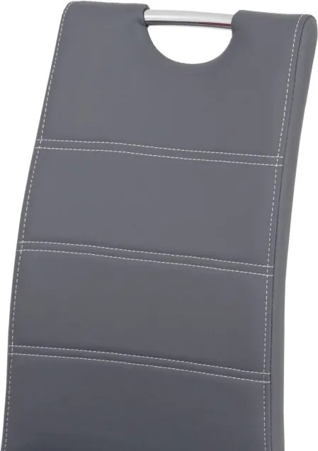Jedálenská stolička sivá HC-484 GREY