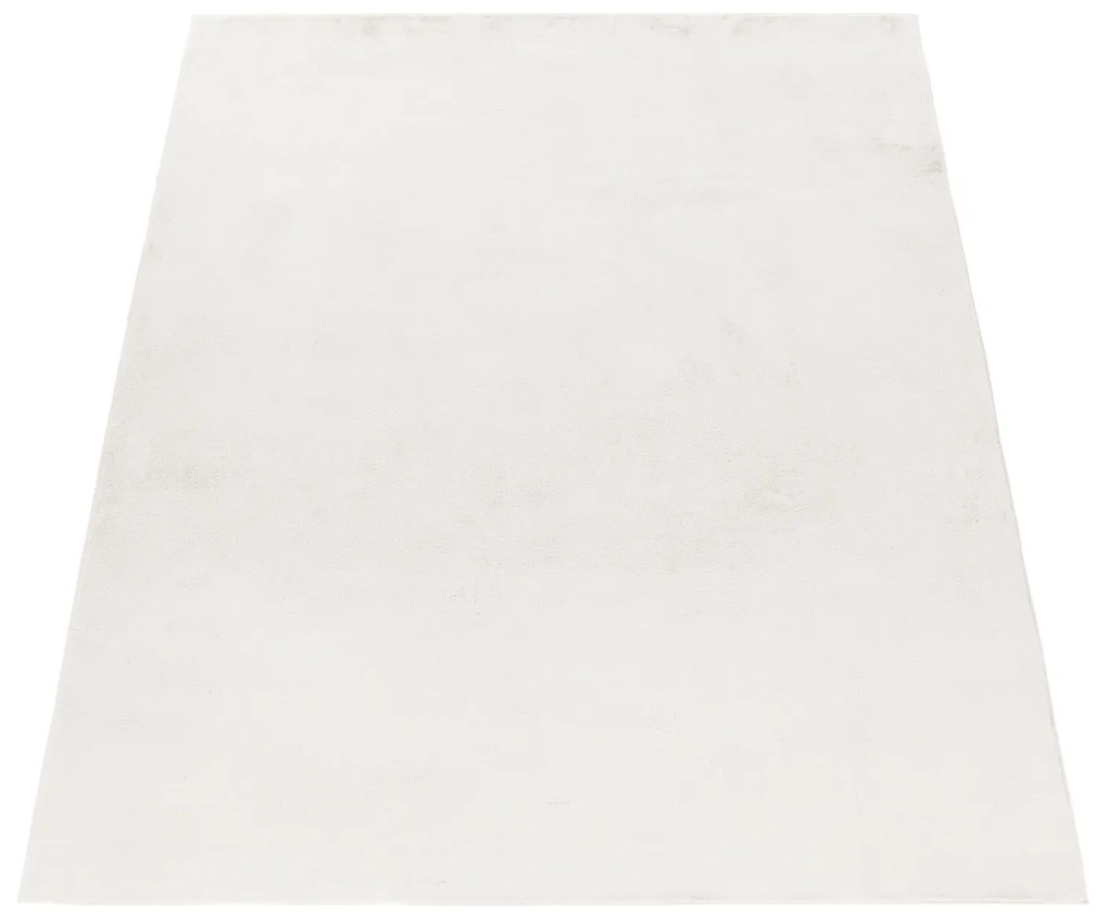 Ayyildiz Kusový koberec POUFFY 5100, Krémová Rozmer koberca: 120 x 120 cm