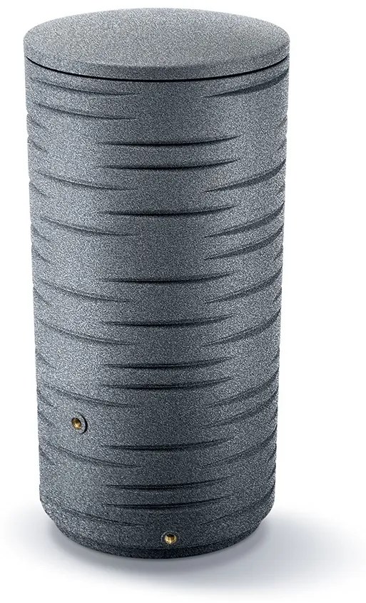 Sud na dažďovú vodu, priemer 58 cm, 290 l, tmavo sivá