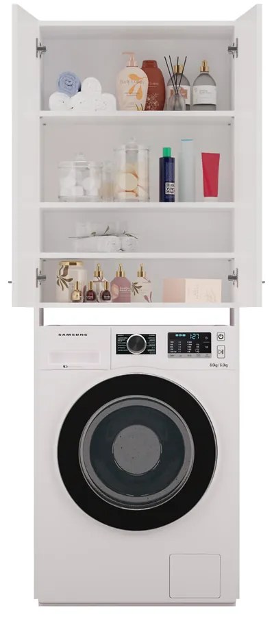 Skrinka nad práčku Perdieron 2 (biela). Akcia -19%. Vlastná spoľahlivá doprava až k Vám domov. 1132926