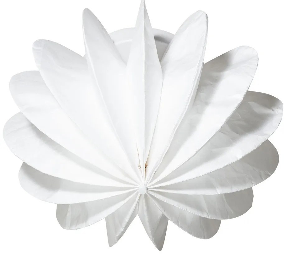 Biele podhľadové svietidlo ø 40 cm Dalia – WOOOD