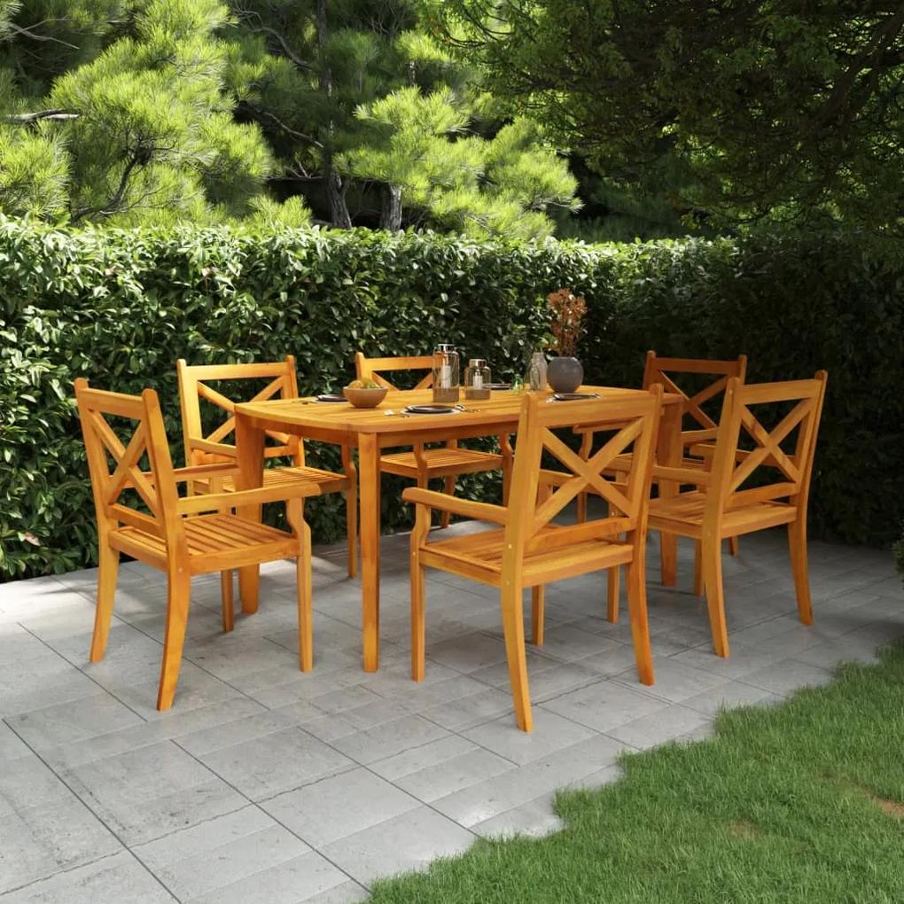 Záhradný stôl 160x90x75 cm akáciový masív 310303