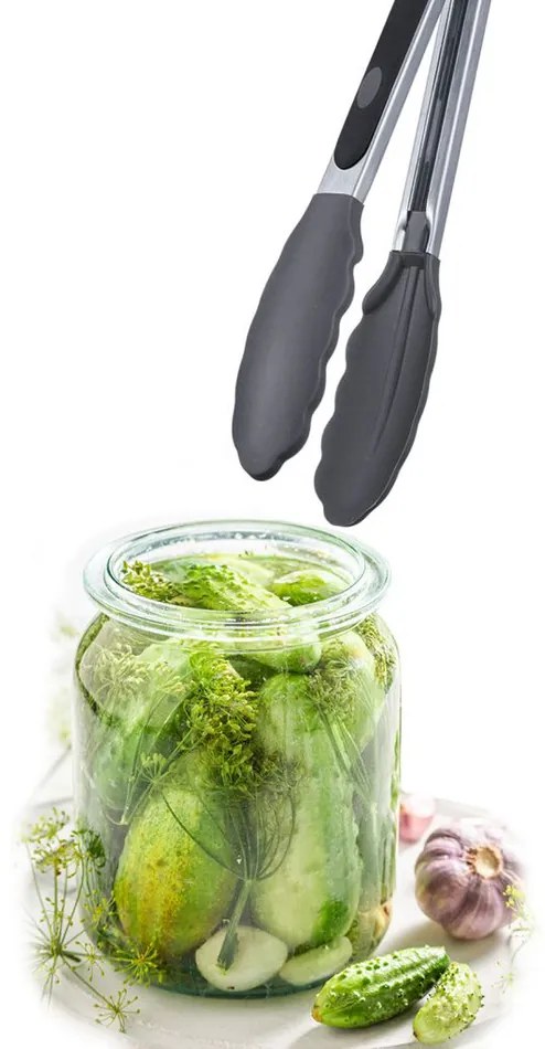 Westmark Servírovacie kliešte Classic Silicone Mini, 21 cm