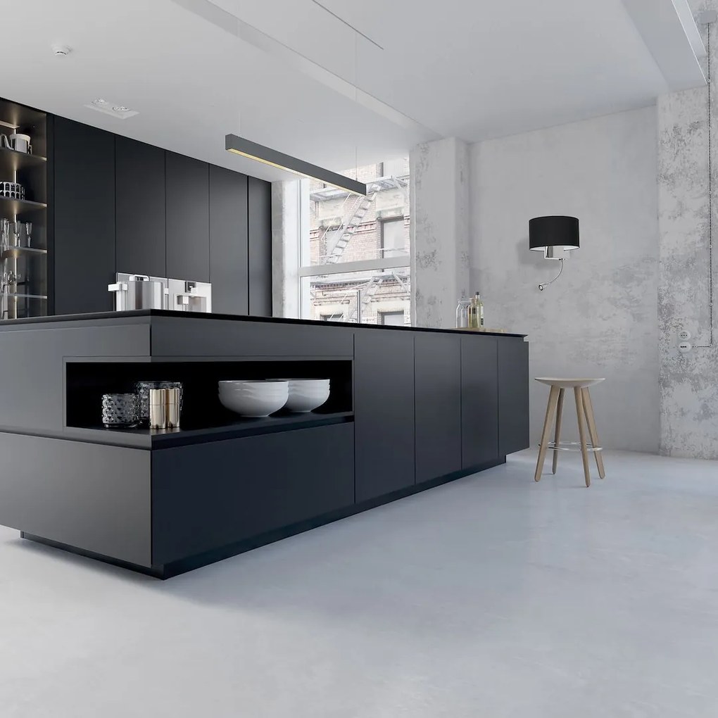 Nástenné svietidlo Napoli, 1x čierne textilné tienidlo + 1xLED 1w, ch