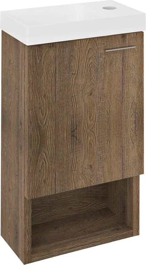 Sapho Sapho, LATUS XI umývadlová skrinka 30x53x16,5cm, dub Sherwood, LT711-1515