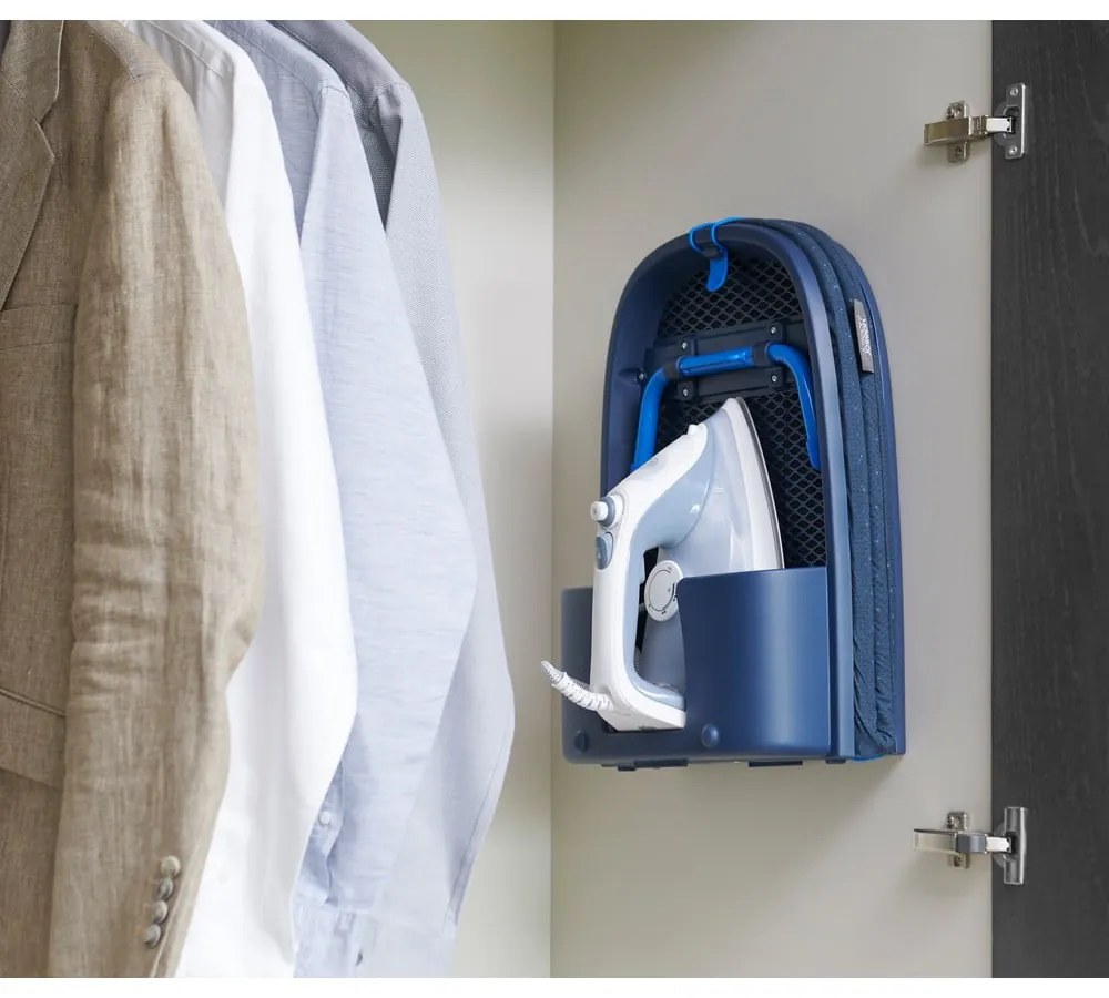 Modrá stolová žehliaca doska Joseph Joseph Pocket Plus