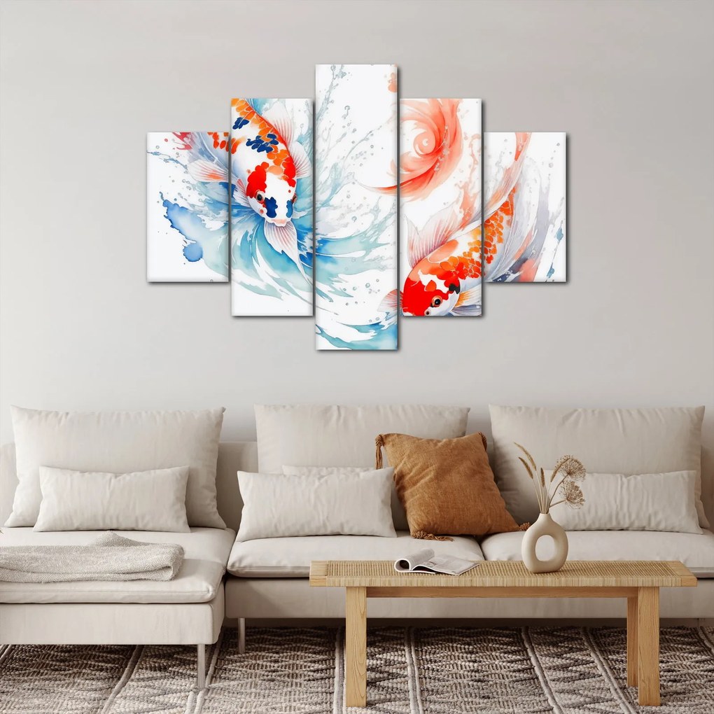 Obraz - Ryby (150x105 cm)