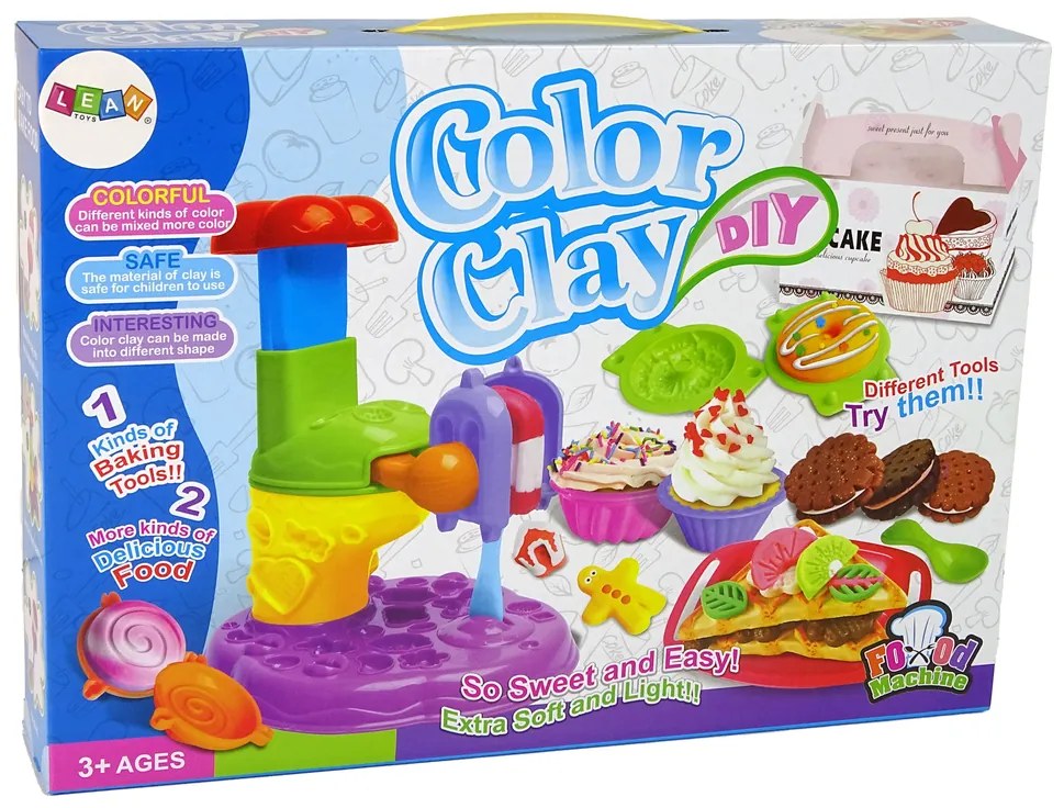 Lean Toys Sada plastelíny na výrobu cukroviniek