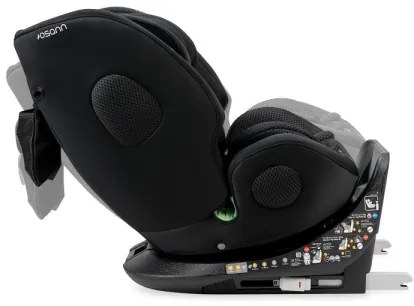 OSANN - Autosedačka ONE 360 Klimax i-Size 40–150 cm v čiernom prevedení