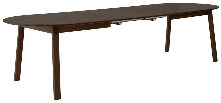 Rozkladací jedálenský stôl s prídavnou doskou z dubového dreva 100x220 cm Amalfi – Hammel Furniture