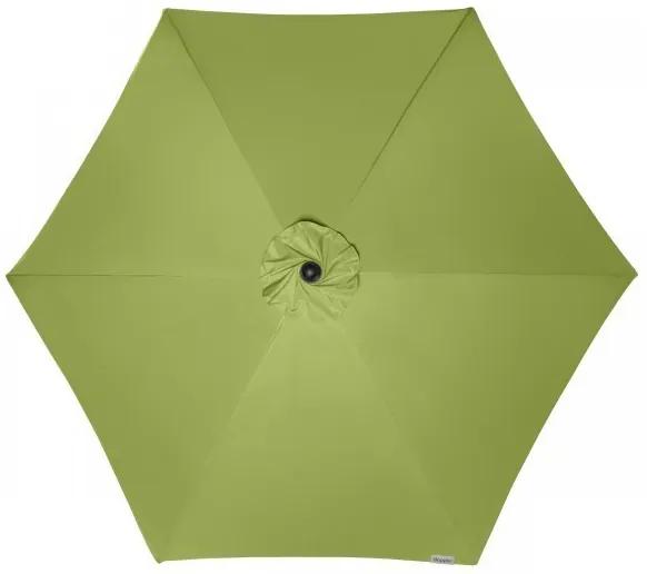 Doppler ACTIVE 280 cm -  automatický naklápací slnečník s kľukou zelený (kód farby 836), 100 % polyester
