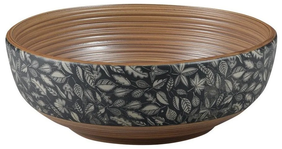 Hnedé keramické okrúhle umývadlo ø 41 cm Priori – Sapho