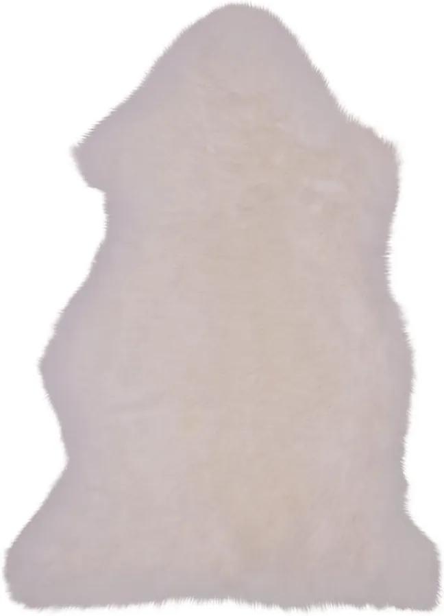 Biela ovčia kožušina House Nordic, 50 x 85 cm