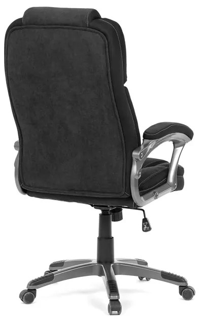 Autronic BONTEC Kancelárske kreslo, hojdací mechanizmus, čierna látka, KA-C715 BK2 Farba: Šedá