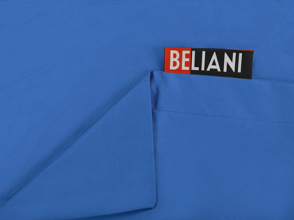 Sedací vak XL 140 x 180 cm modrý FUZZY Beliani