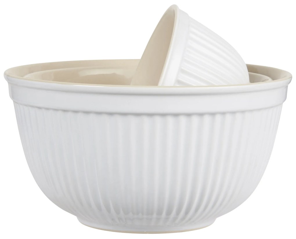 Ib Laursen Keramická misa Mynte Pure White Veľkosť M