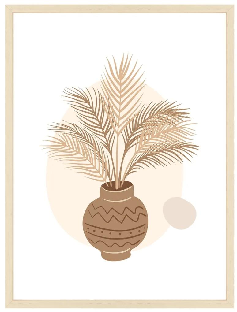 Boho Collection - rastlina 1 - obraz do detskej izby Bez rámu  | Dolope