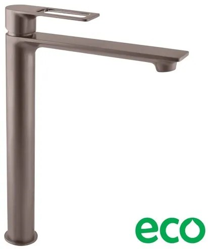 RAV SLEZÁK Nil vysoká umývadlová batéria bez výpuste kartáčovaná metal grey NL230.0MGK