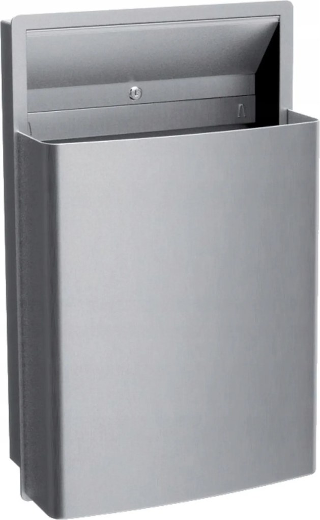 Merida Rovalový Kôš Na Odpadky, 42,6 L, Matná Oceľ, 20458