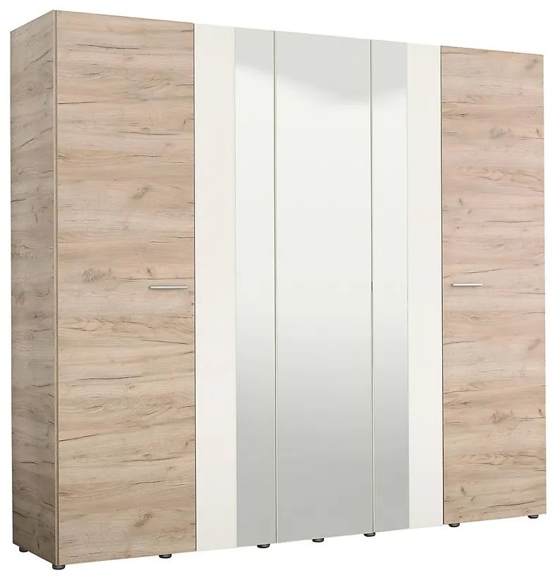 Skriňa Dante 5K3O šedá dub 11008690