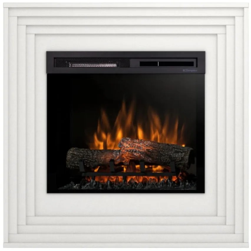 Elektrický krb Katra 23 biely