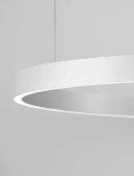 LED luster Elowen 98 strieborná